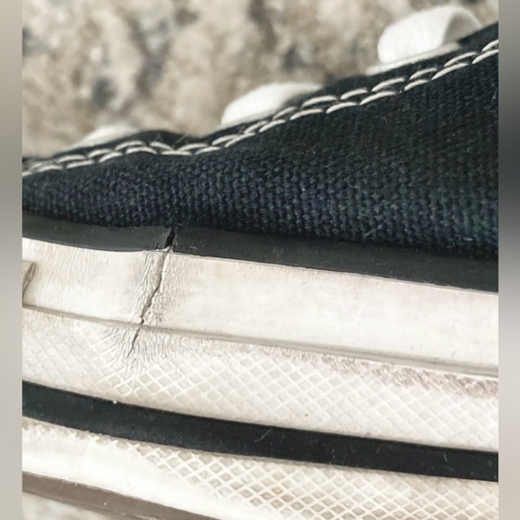 Converse all star classic black low tops women’s size 9.5 - Picture 10 of 10